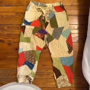 Kimchi Blue Patchwork Pants Urban Outfitters